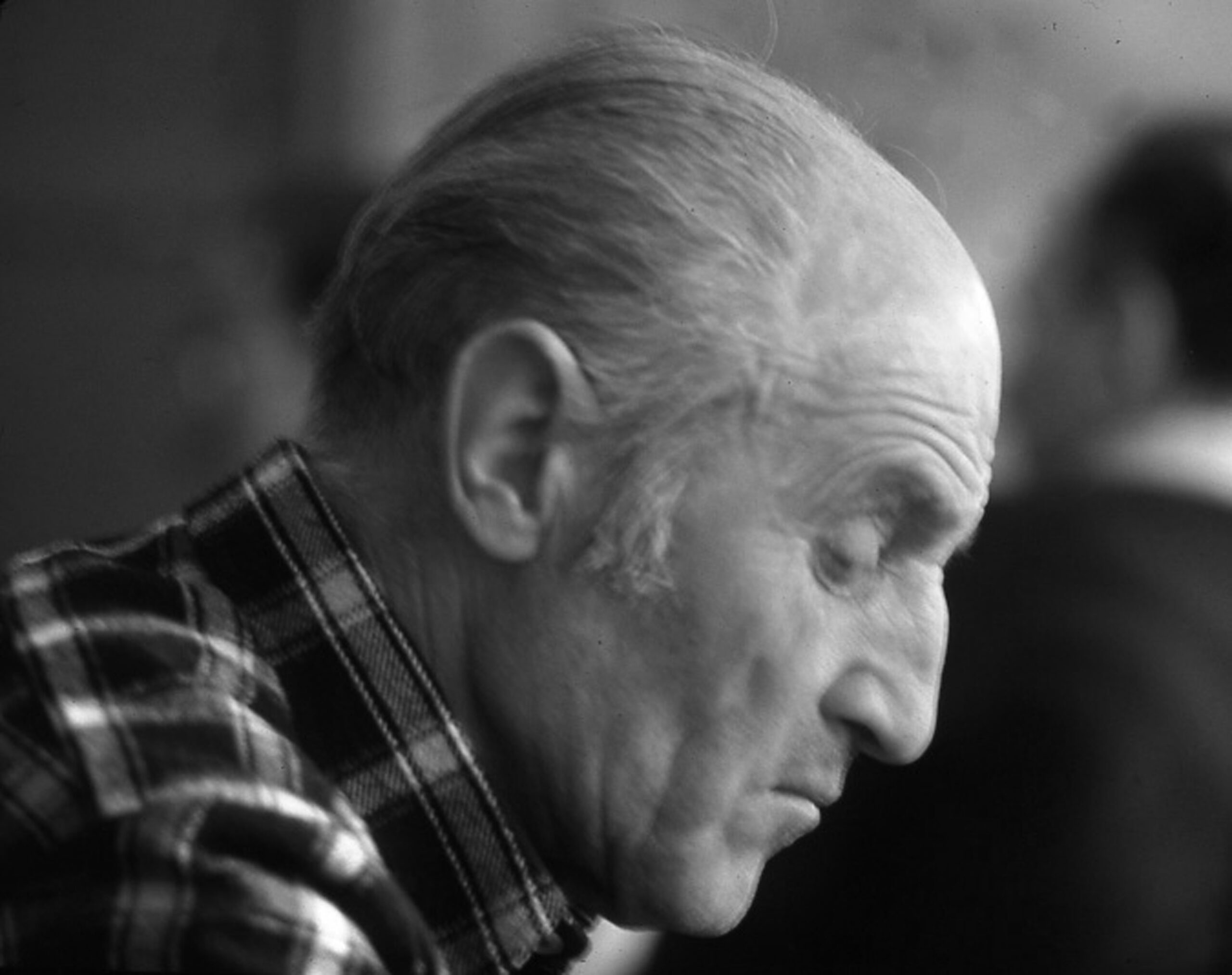 Peret Parra i Cordom&iacute; (1920-1997), en una imatge de finals dels anys vuitanta del segle passat. Josep M. Melci&oacute;, Mel. Arxiu del Grup de Recerca Folkl&ograve;rica de la Garrotxa.